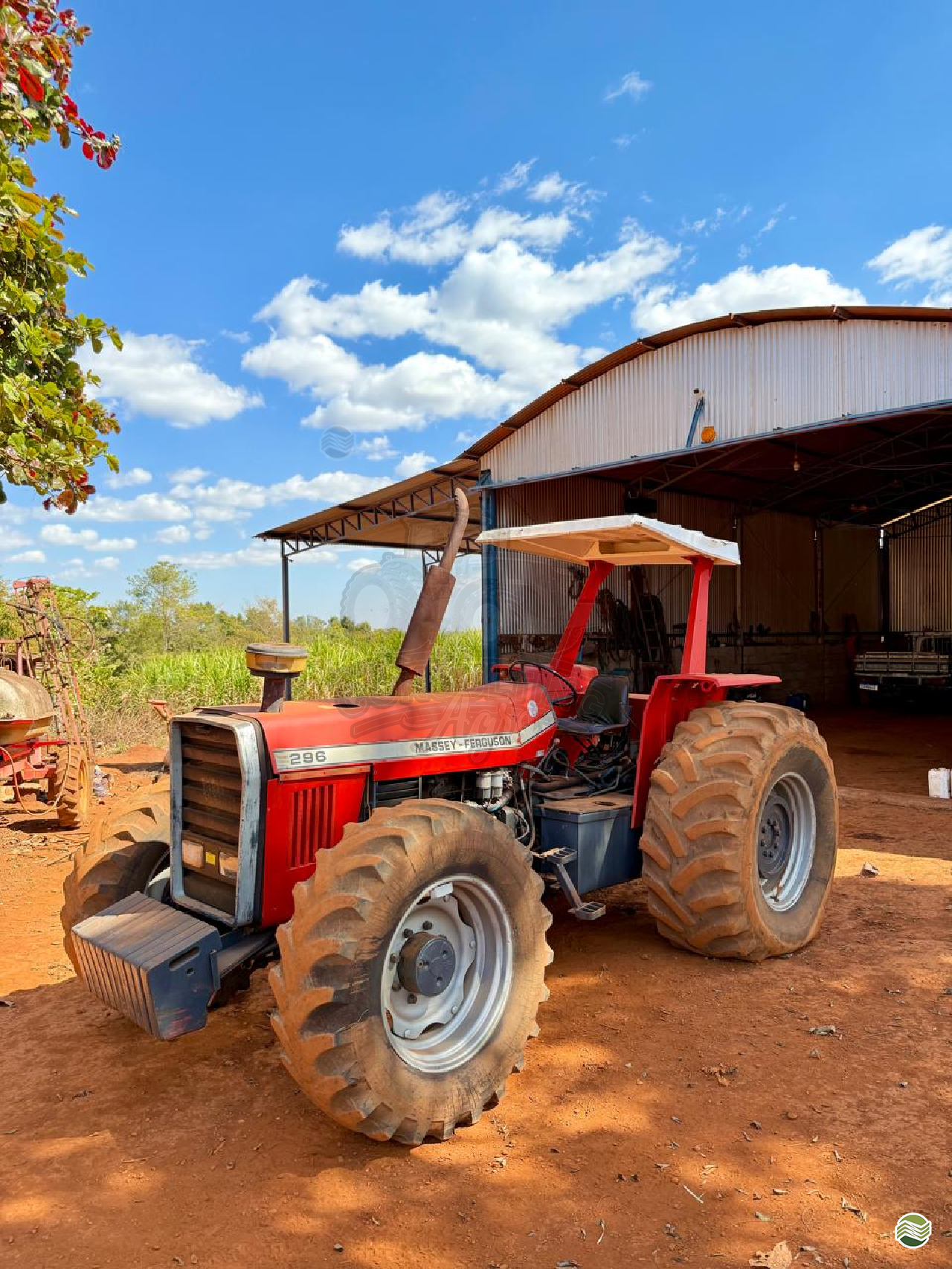TRATOR MASSEY FERGUSON MF 296 Tração 4x4 Consulting Agro ITUVERAVA SÃO PAULO SP